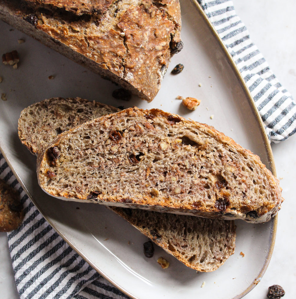 Cinnamon Raisin Pecan Bread - Midwest Southerner