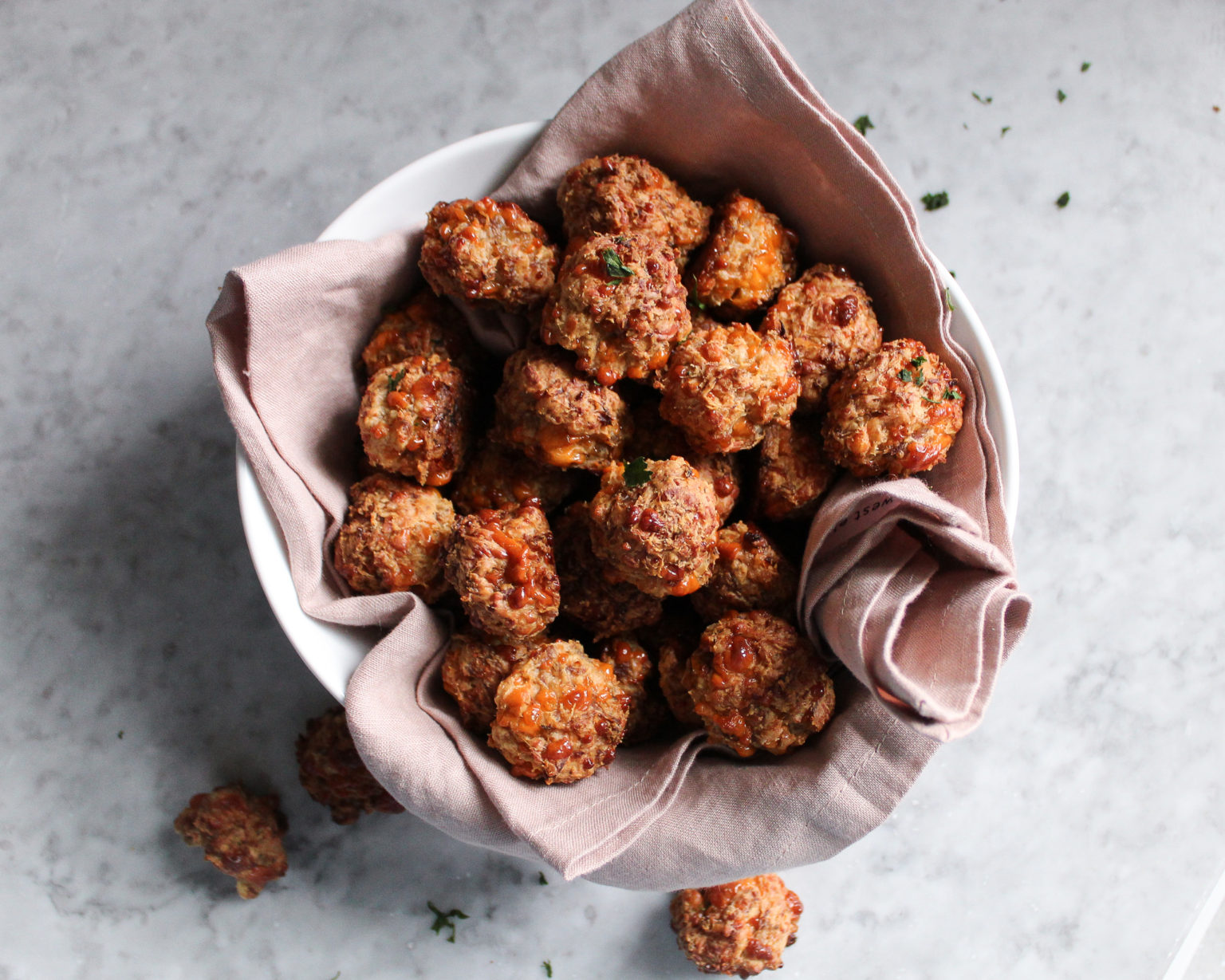Southern Sausage Balls - Midwest Southerner