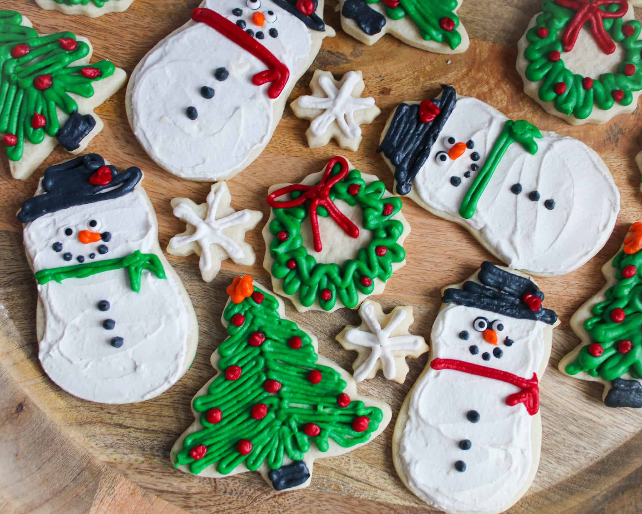 Sugar Cookies with Buttercream Frosting - Midwest Southerner